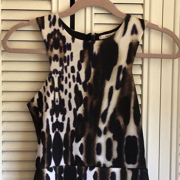 Bar III brown scuba dress - Picture 4 of 9